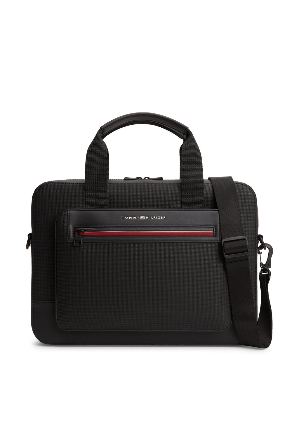 METAL LOGO LAPTOP BAG - Laptop bag - black