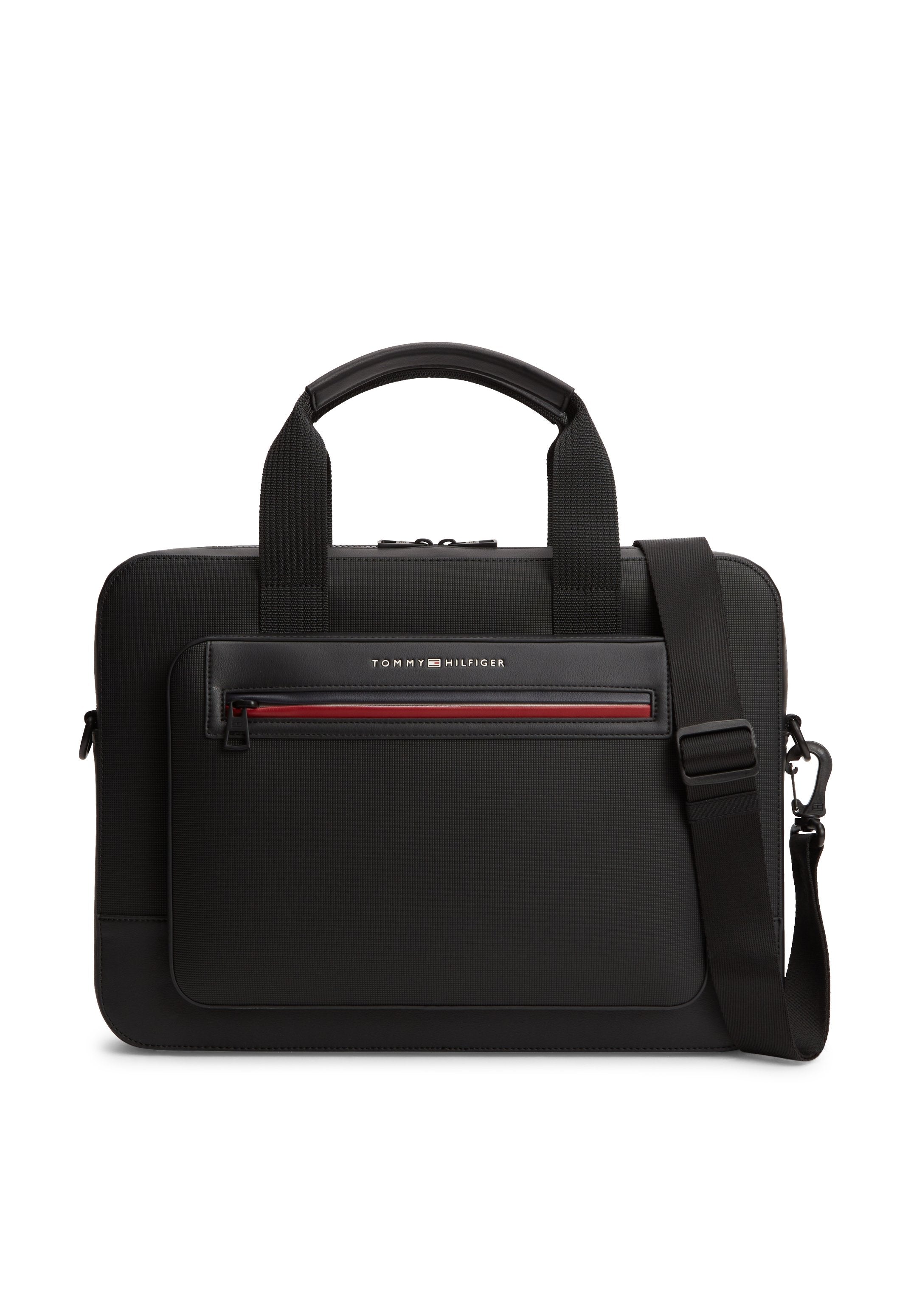 METAL LOGO LAPTOP BAG - Laptop bag - black