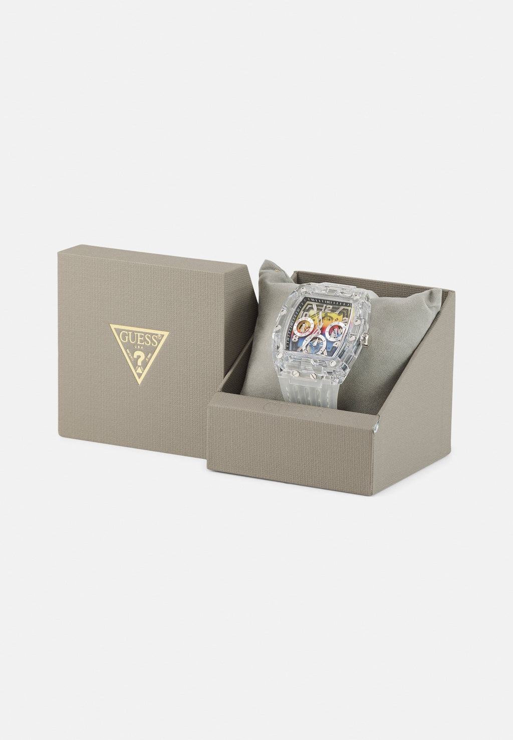 PHOENIX - Chronograph watch - clear/rainbow matte