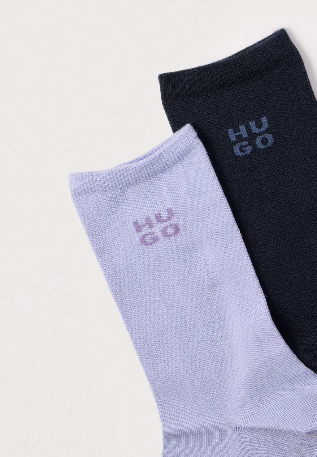 LOGO 2 PACK - Socks - bright purple/black