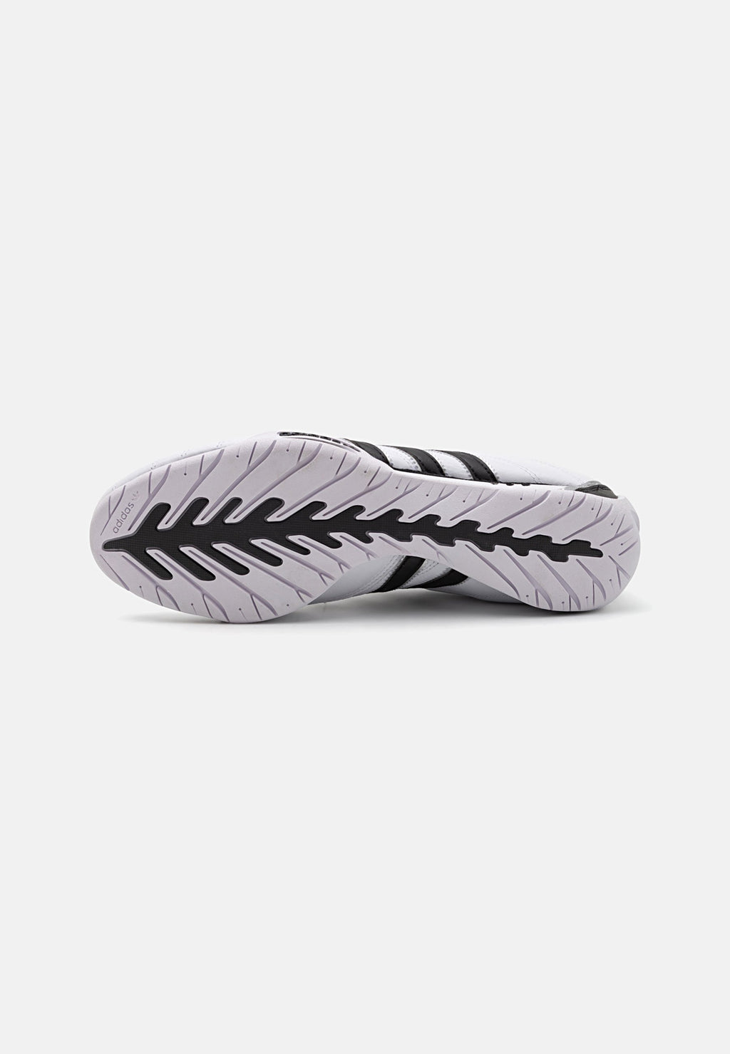 ADIRACER LO UNISEX - Trainers - footwear white/core black/silver metallic
