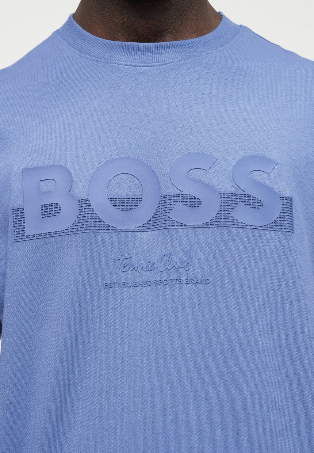 MEMBER LOGO - Print T-shirt - light blue