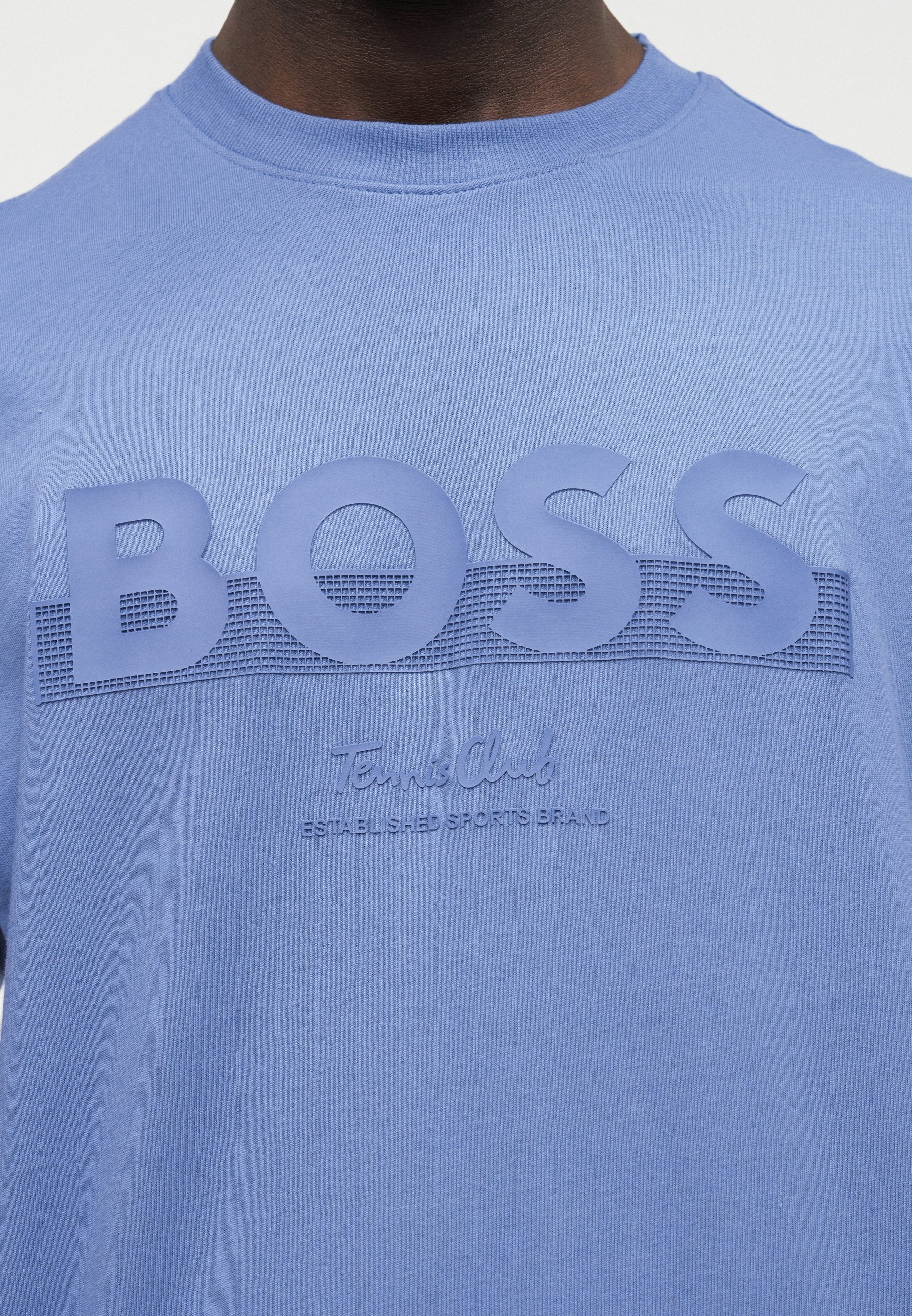MEMBER LOGO - Print T-shirt - light blue