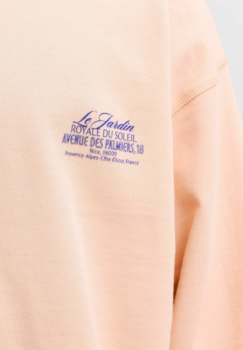Sweatshirt - peach melba