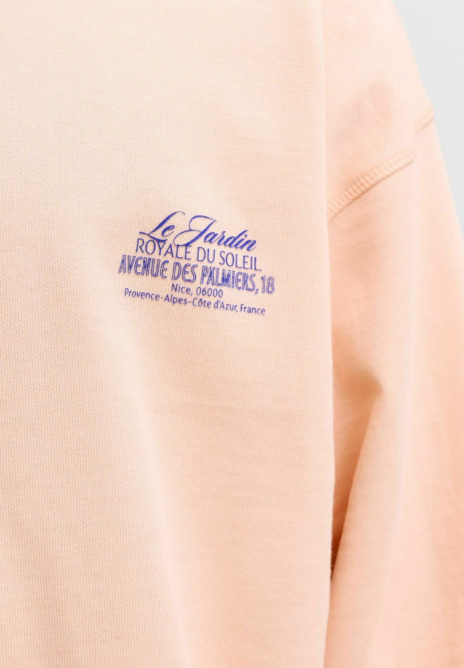 Sweatshirt - peach melba