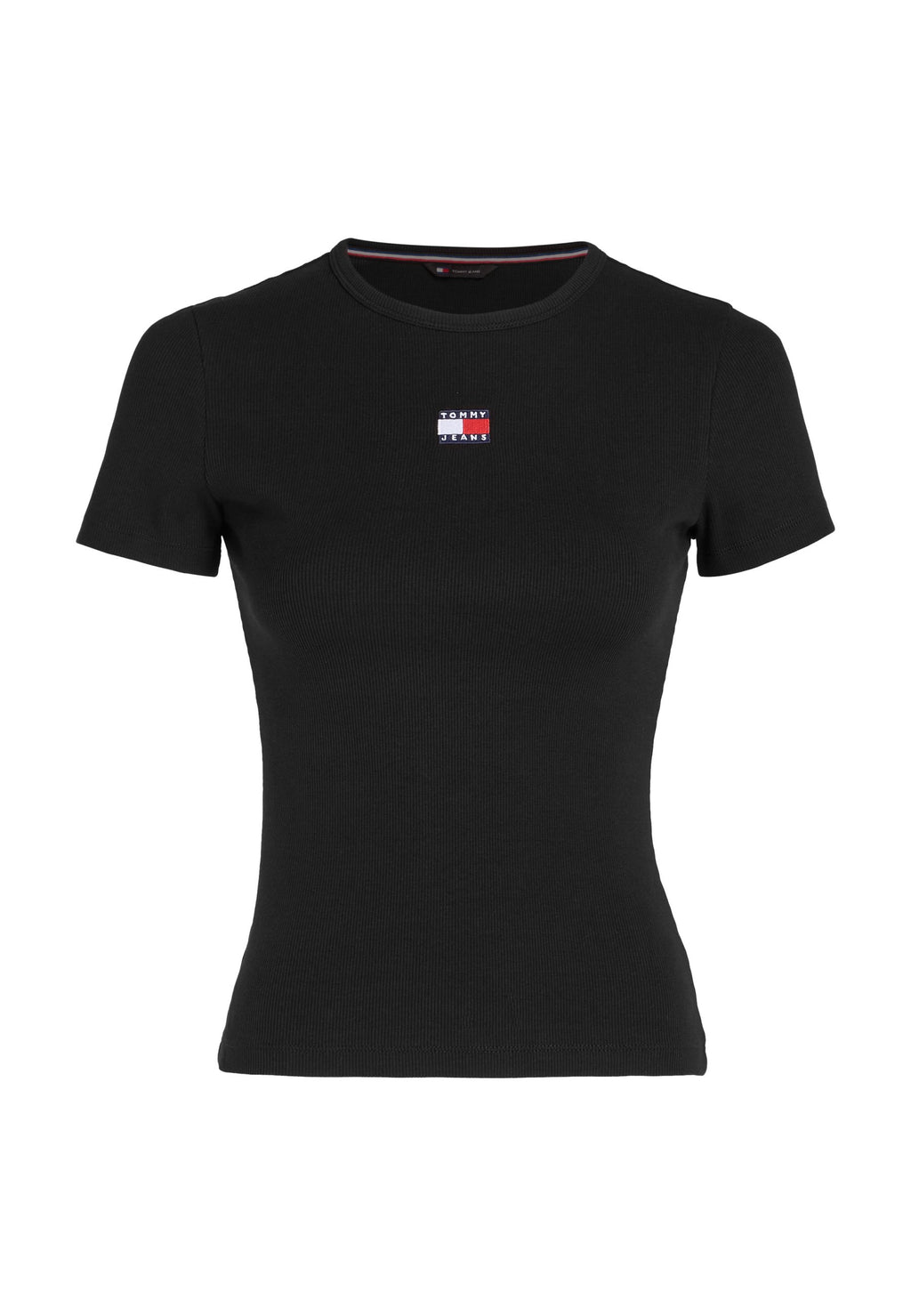 SLIM BADGE TEE - Basic T-shirt - black