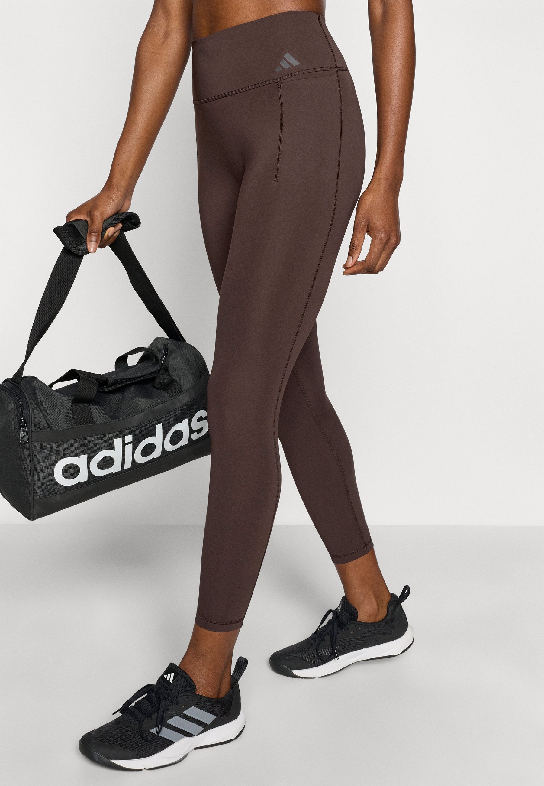 OPTIME WORKOUT 7/8 - Leggings - aurora coffee