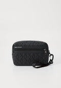 LIAM WRIST BAG UNISEX - Wash bag - black