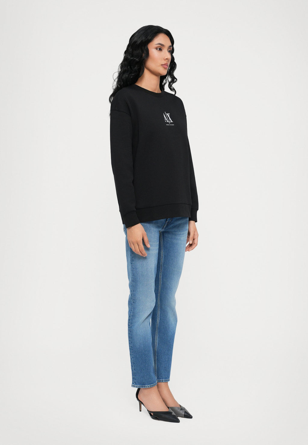 Sweatshirt - black