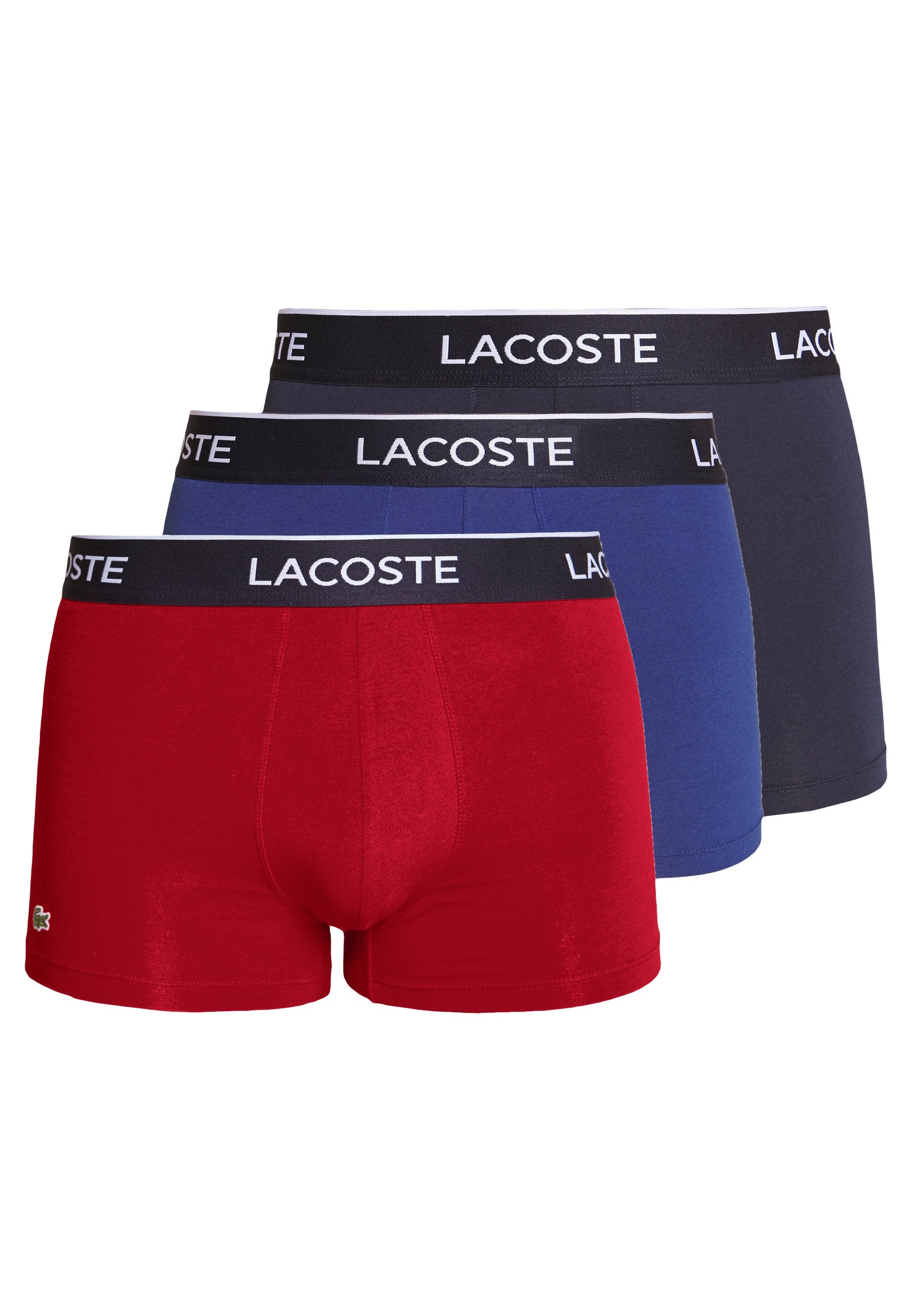 COURTS 3 PACK - Trunks - navy blue/red/methylene