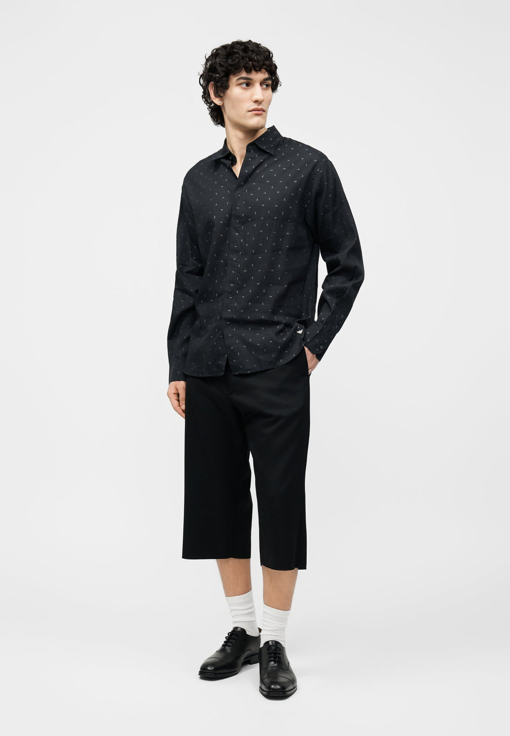SHIRT - Shirt - blu navy/french oak