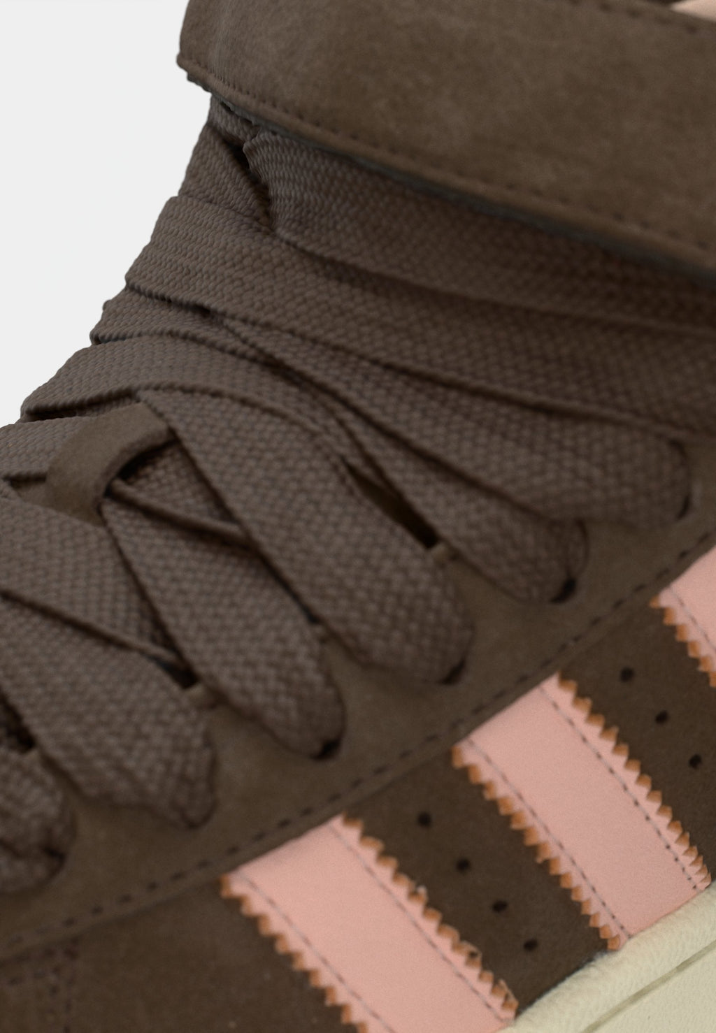 CAMPUS BOLD WEDGE - High-top trainers - core black/blush pink/cream white