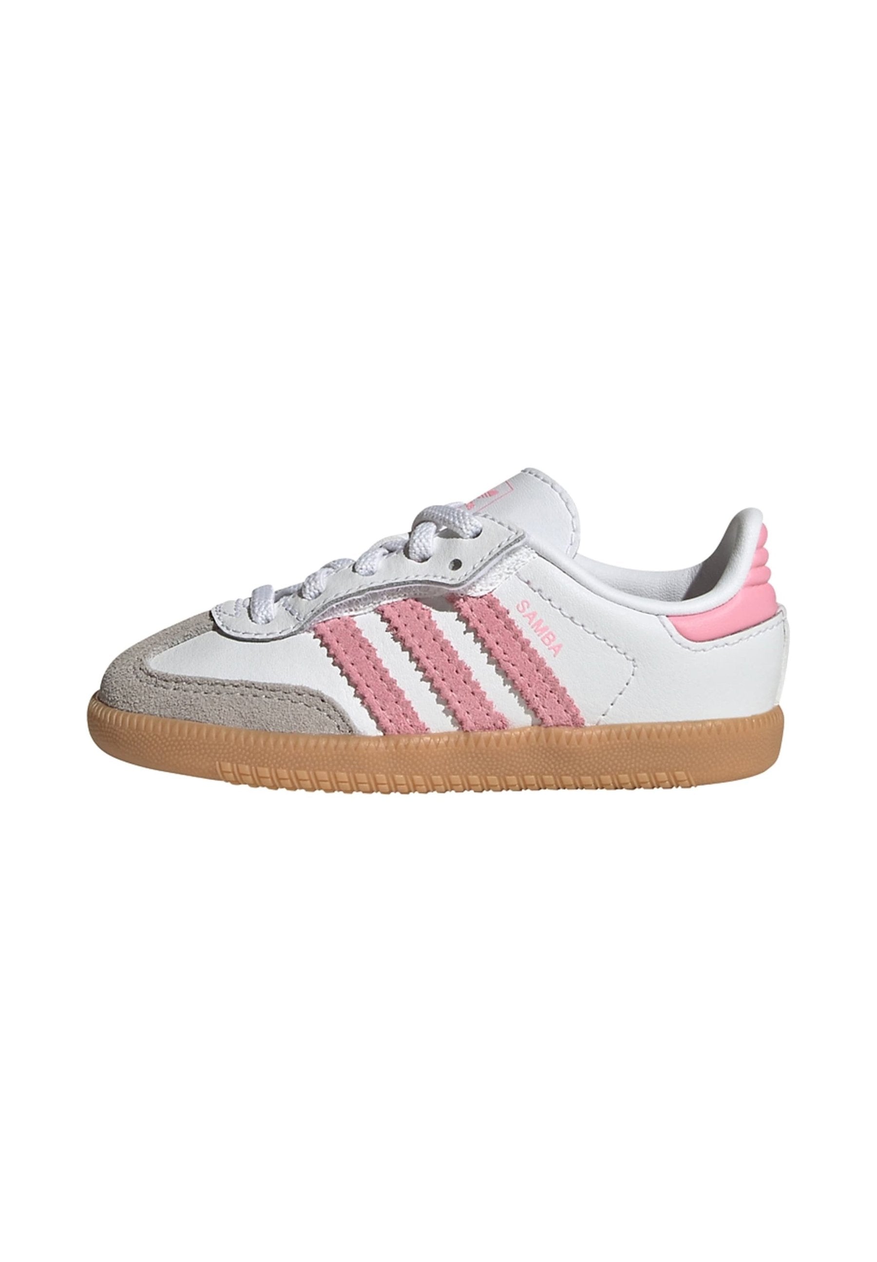 SAMBA OG UNISEX - Baby shoes - ftwr white/light pink/gum