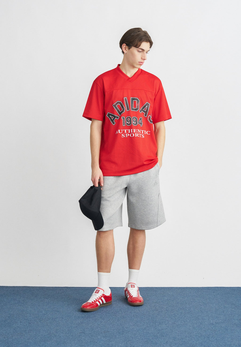 SPACER JORTS - Shorts - medium grey heather