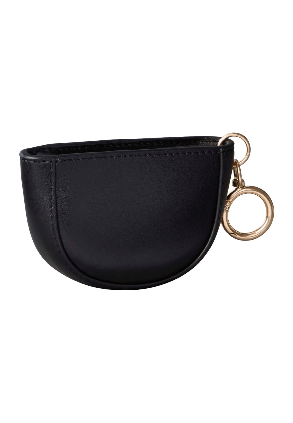 EMBOSSED MINI POUCH CHARM - Key holder - black