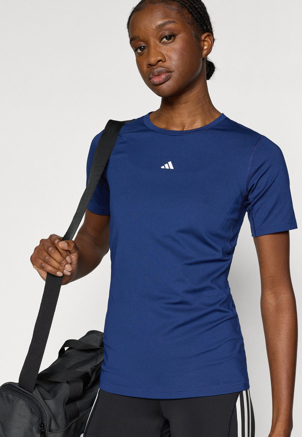 TECHFIT TRAINING T-SHIRT - Sports T-shirt - dark blue