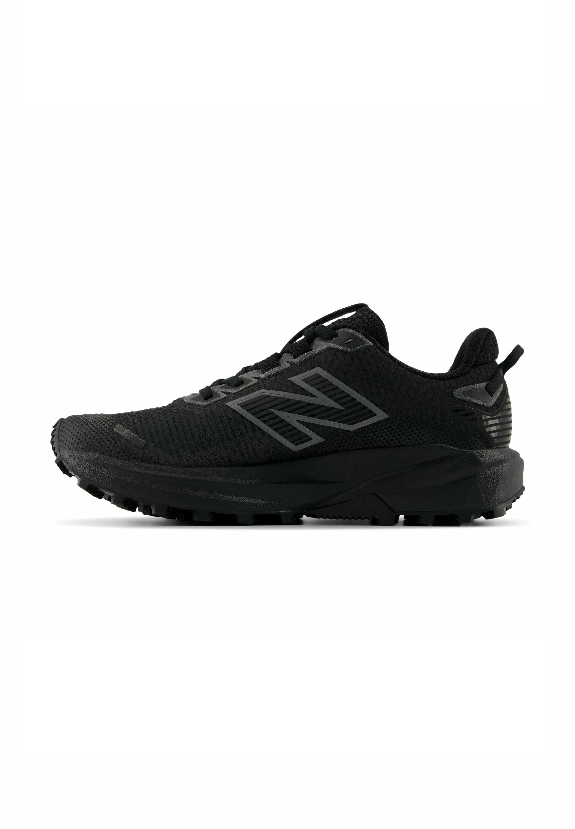 FUELCELL REBEL TRAIL - Trail running shoes - black black metallic