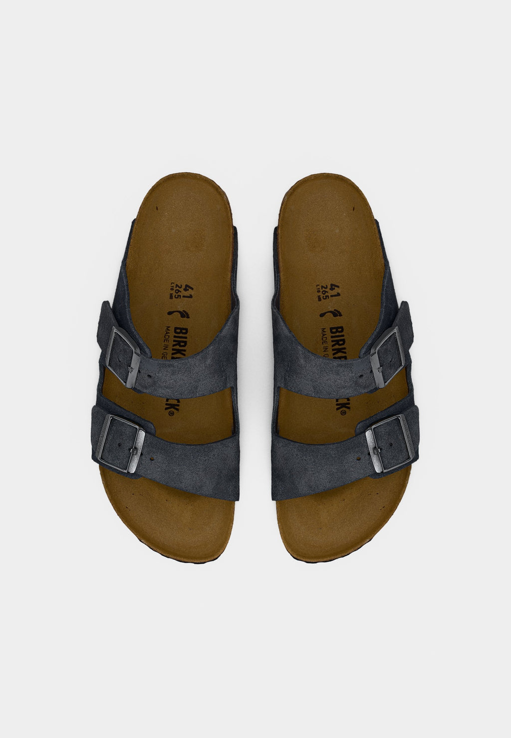 ARIZONA LEVE CHARCOALS NARROW UNISEX - Sandalet - charcoal