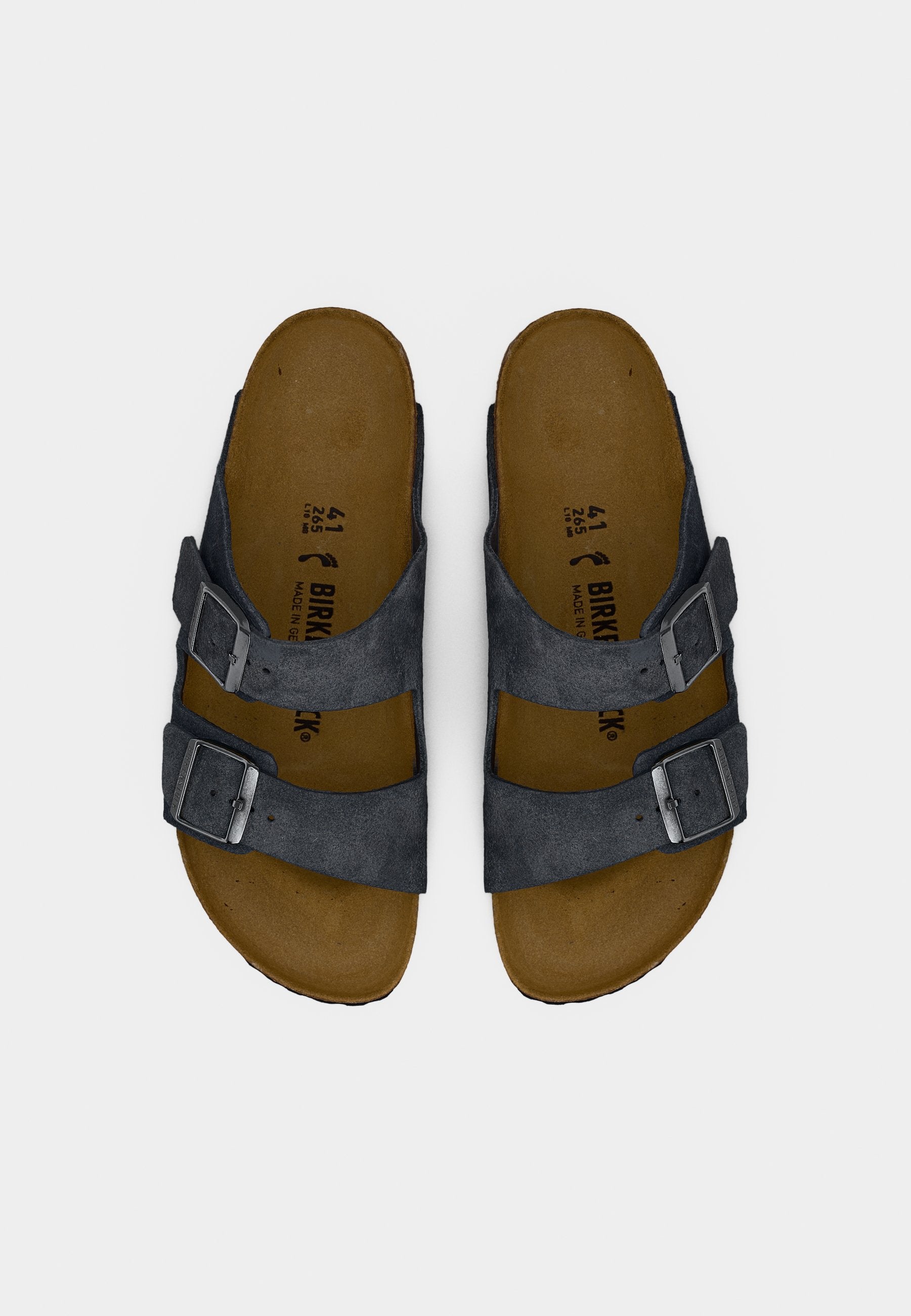 ARIZONA LEVE CHARCOALS NARROW UNISEX - Sandalet - charcoal