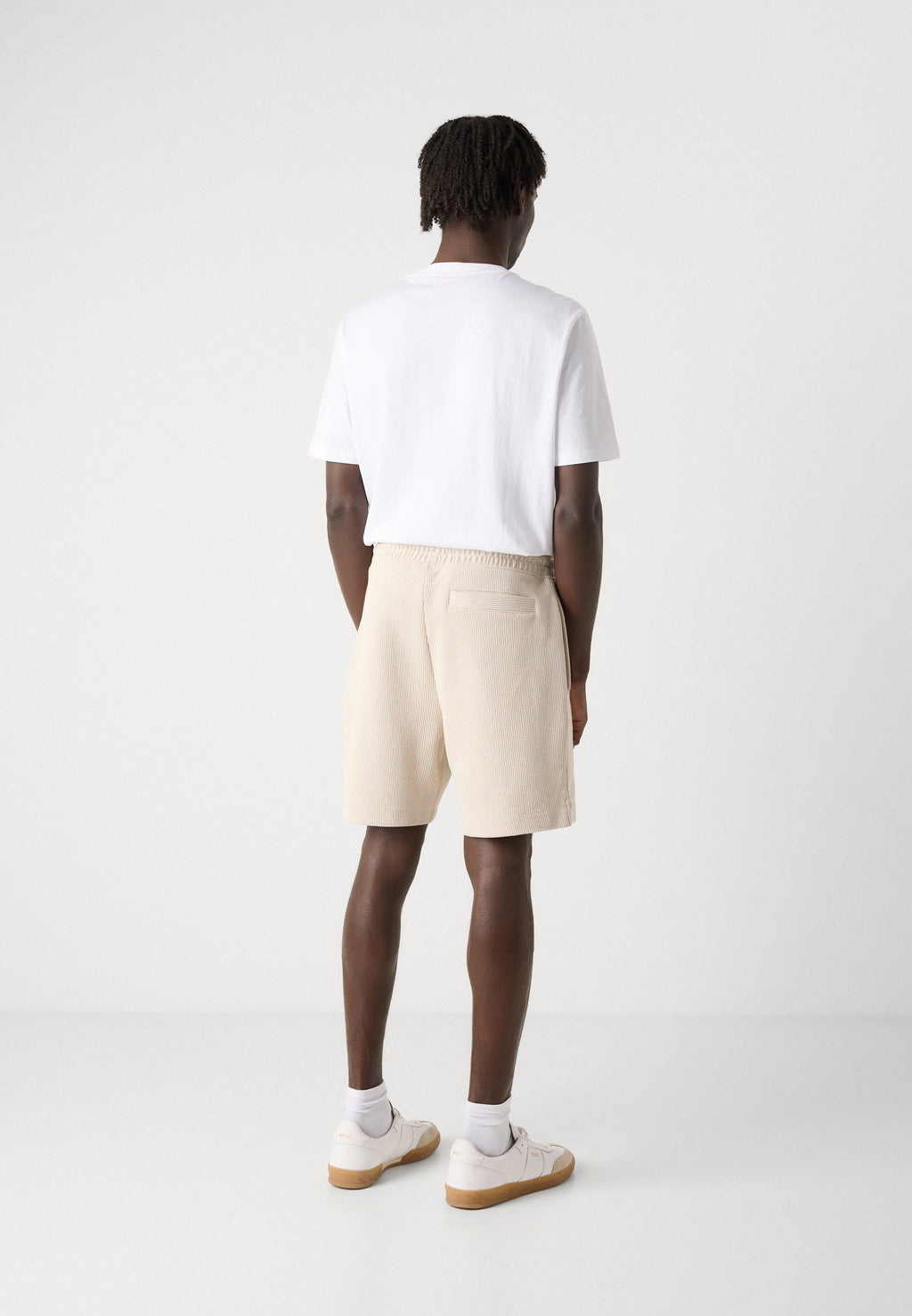 NUWAFFLO - Tracksuit bottoms - open white