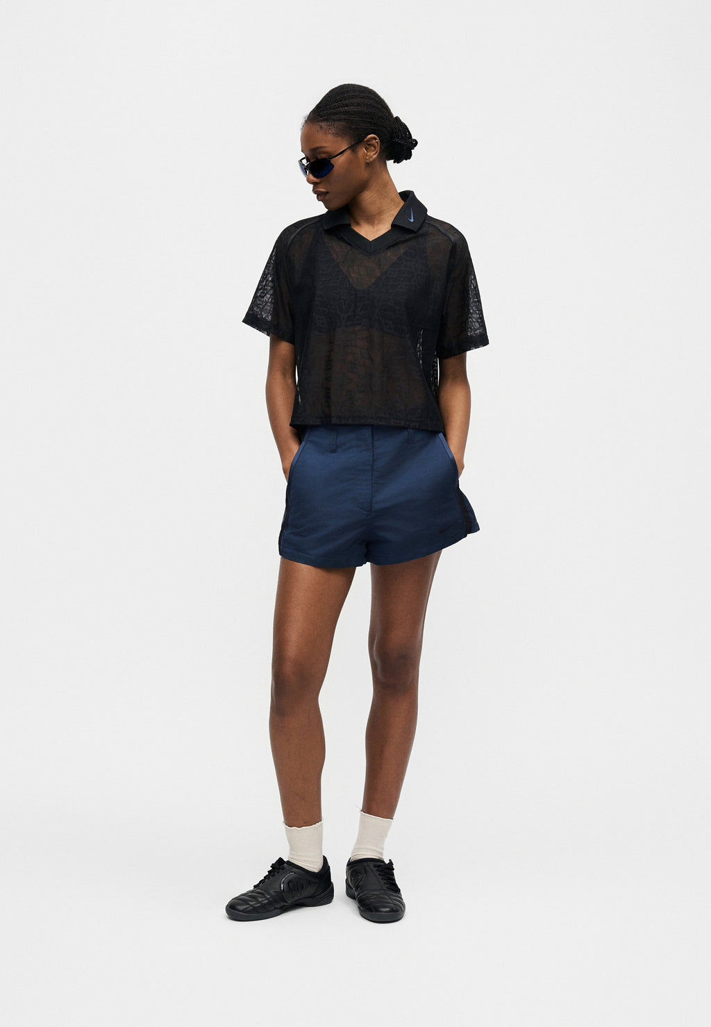 STREET - Shorts - bleu marine/noir