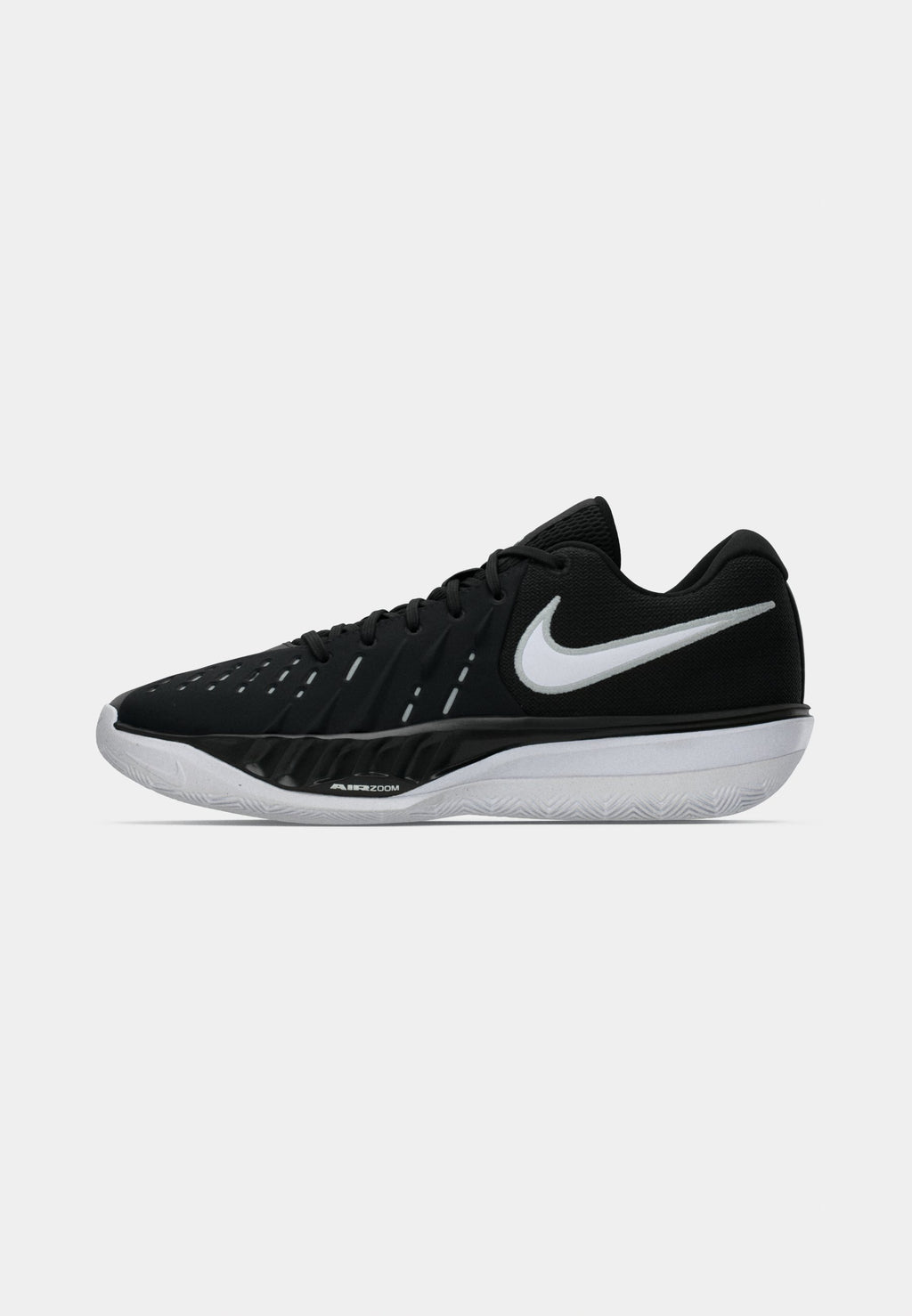 AIR ZOOM GT CUT ACADEMY UNISEX - Basketball shoes - black/white/pure platinum-coloured