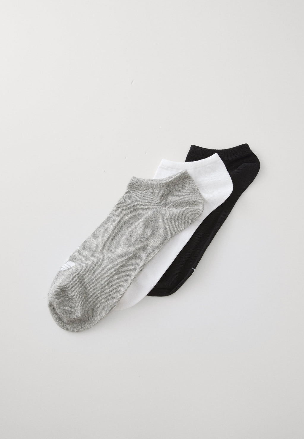 LINER SOCKS 3PACK UNISEX - Socks - white/medium grey heather/black