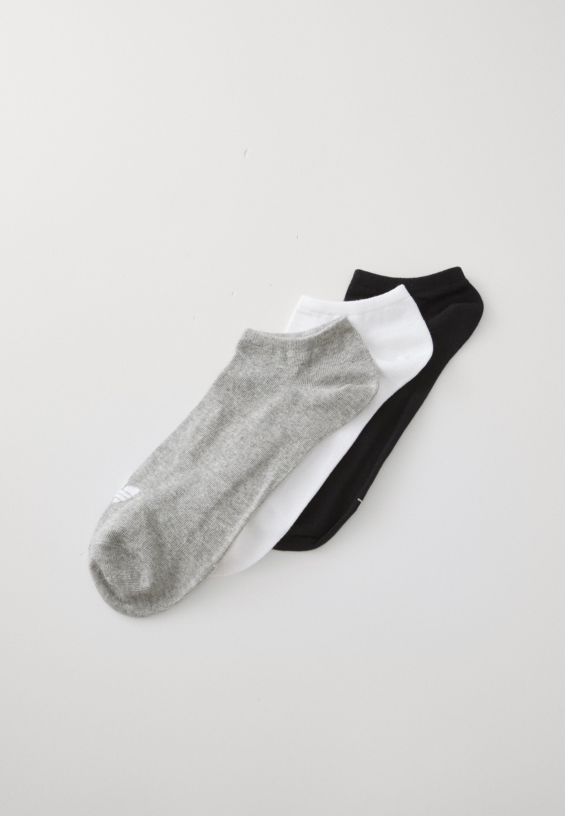 LINER SOCKS 3PACK UNISEX - Socks - white/medium grey heather/black