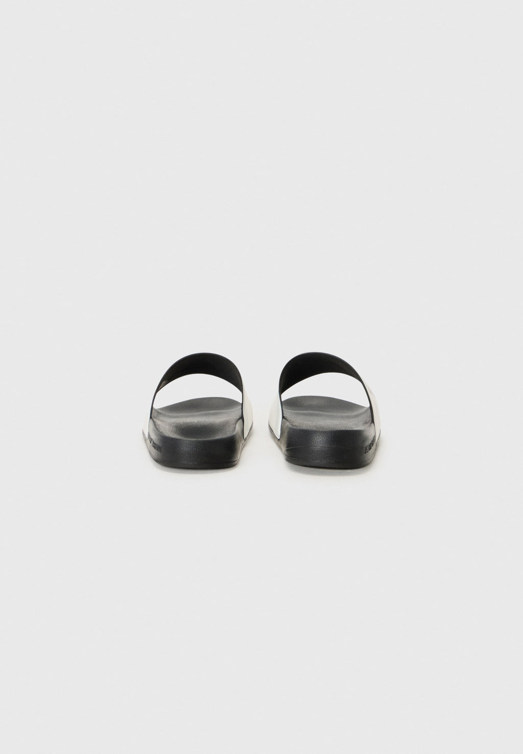 UNISEXE - Claquettes de piscine - blanc/noir