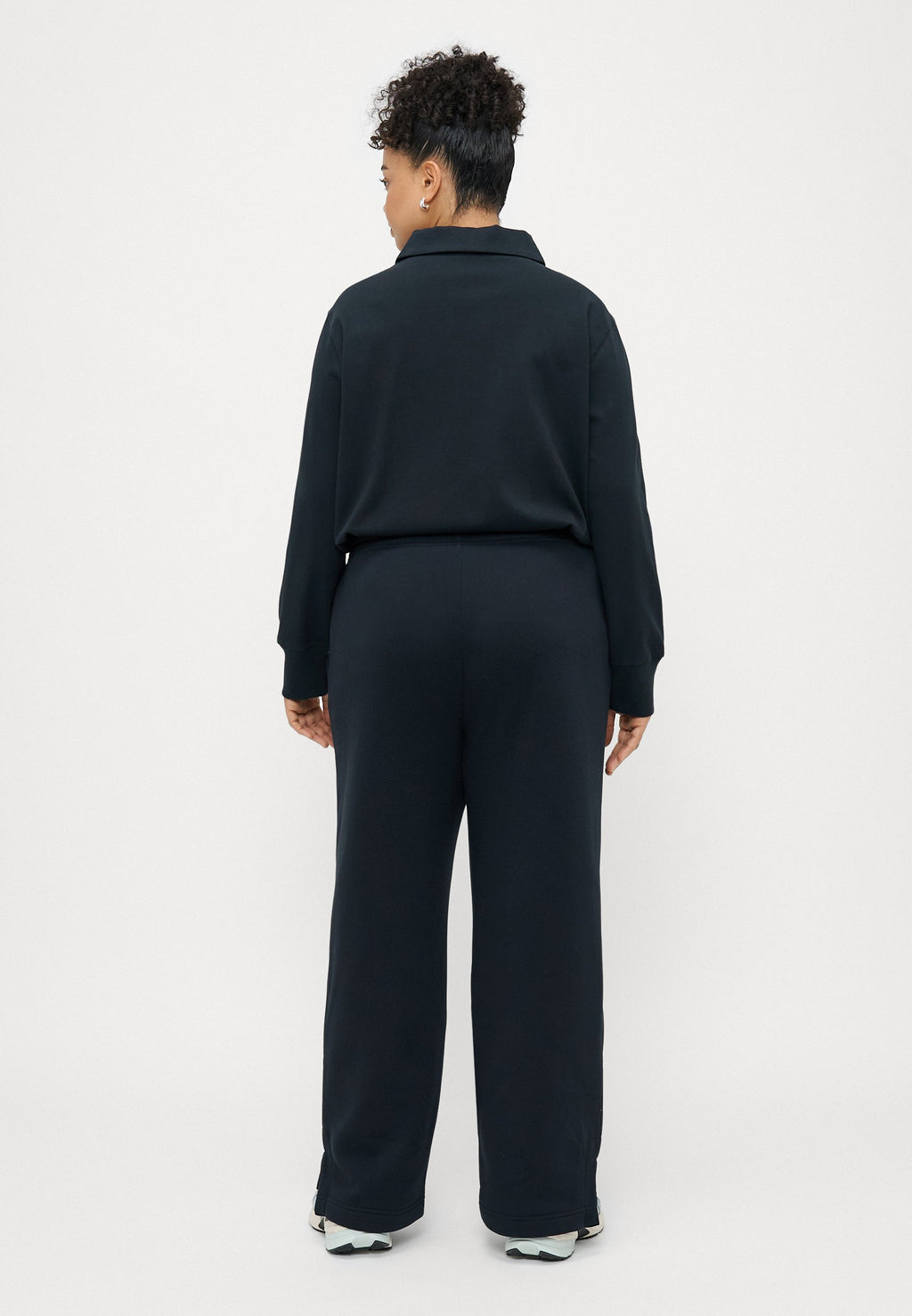 WIDE  - Tracksuit bottoms - black