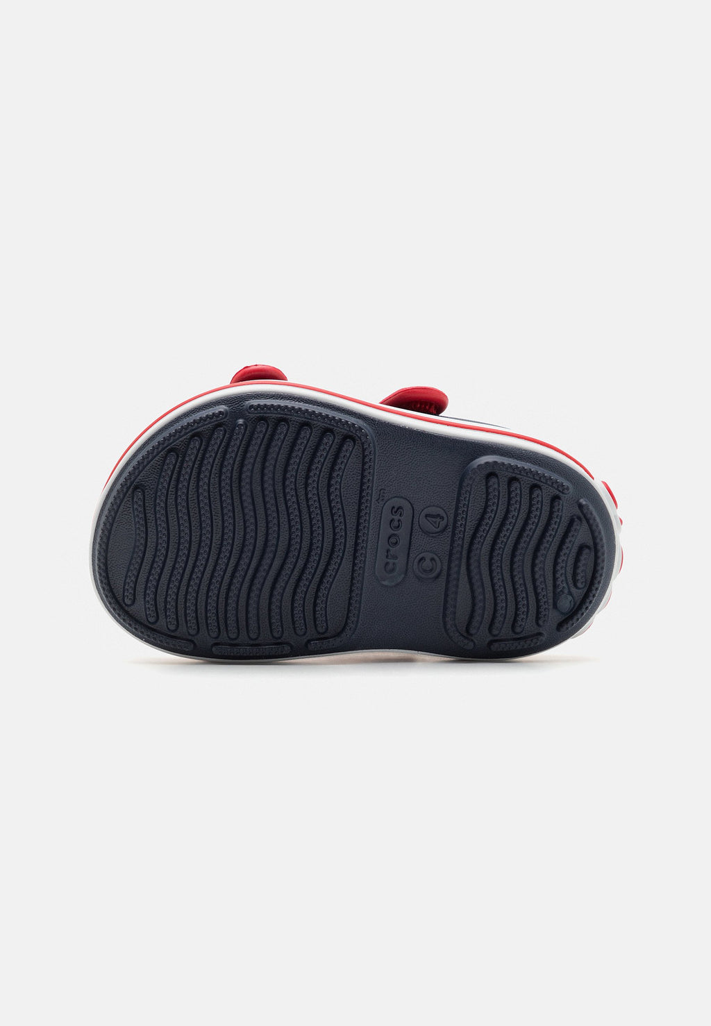 CROCBAND CRUISER UNISEX - Claquettes de piscine - marine/rouge varsity