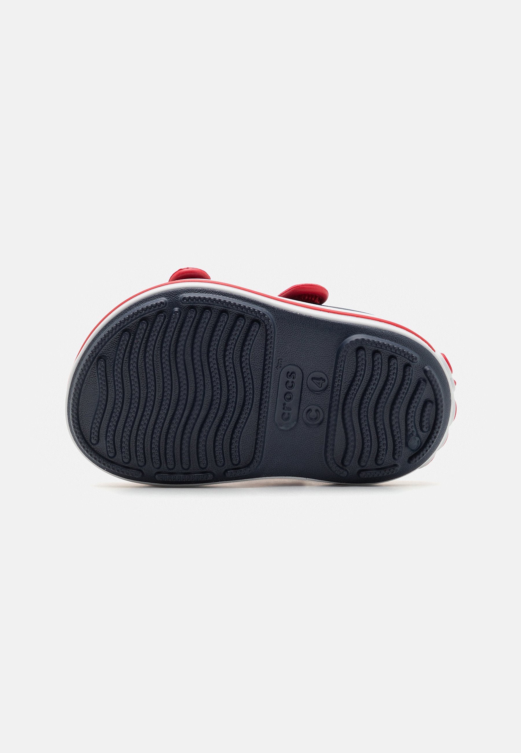 CROCBAND CRUISER UNISEX - Claquettes de piscine - marine/rouge varsity