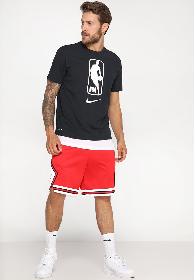 CHICAGO BULLS NBA SWINGMAN SHORT ROAD - Sports shorts - university red/white