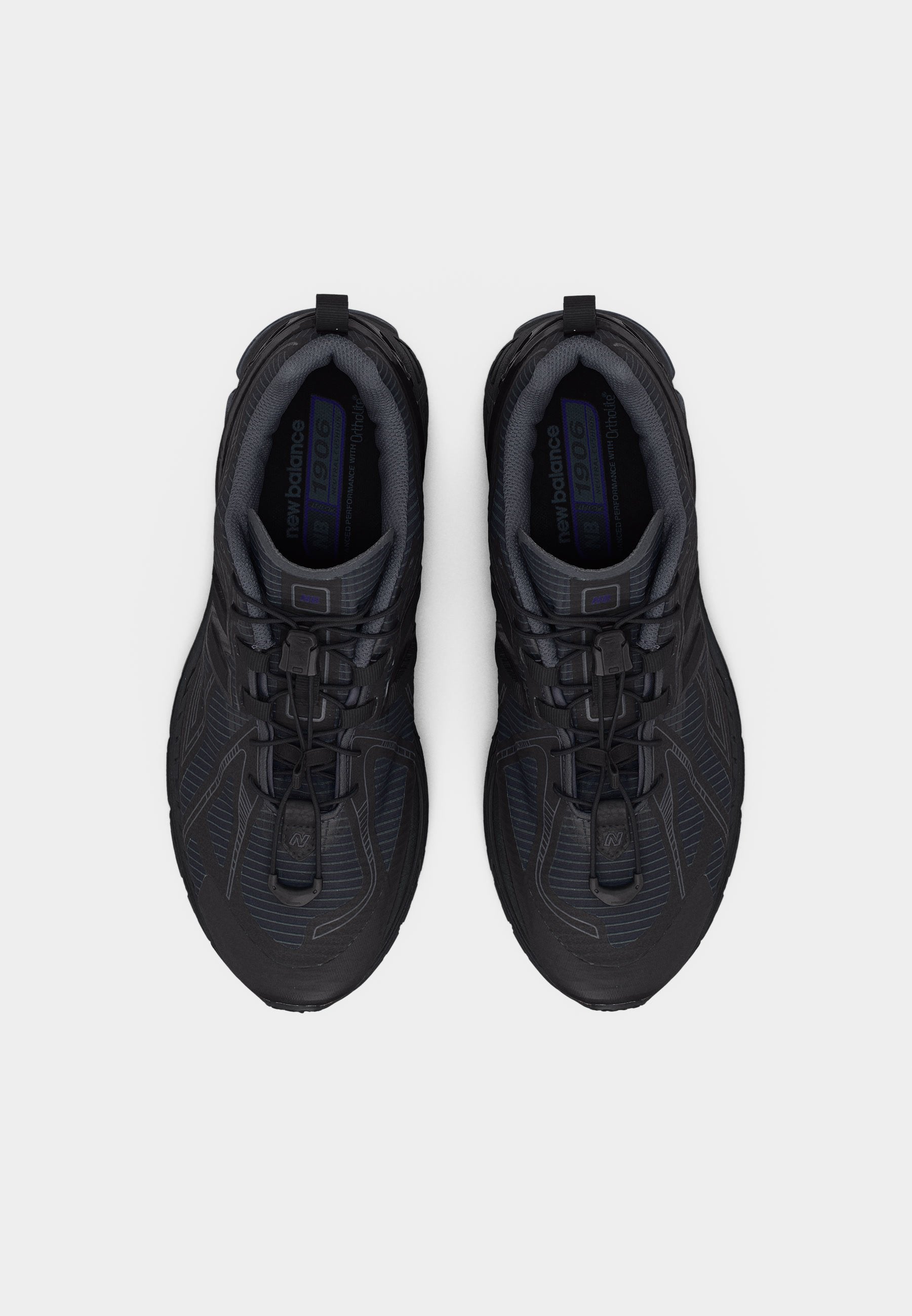 U1906 UNISEX - Trainers - black/grey blue