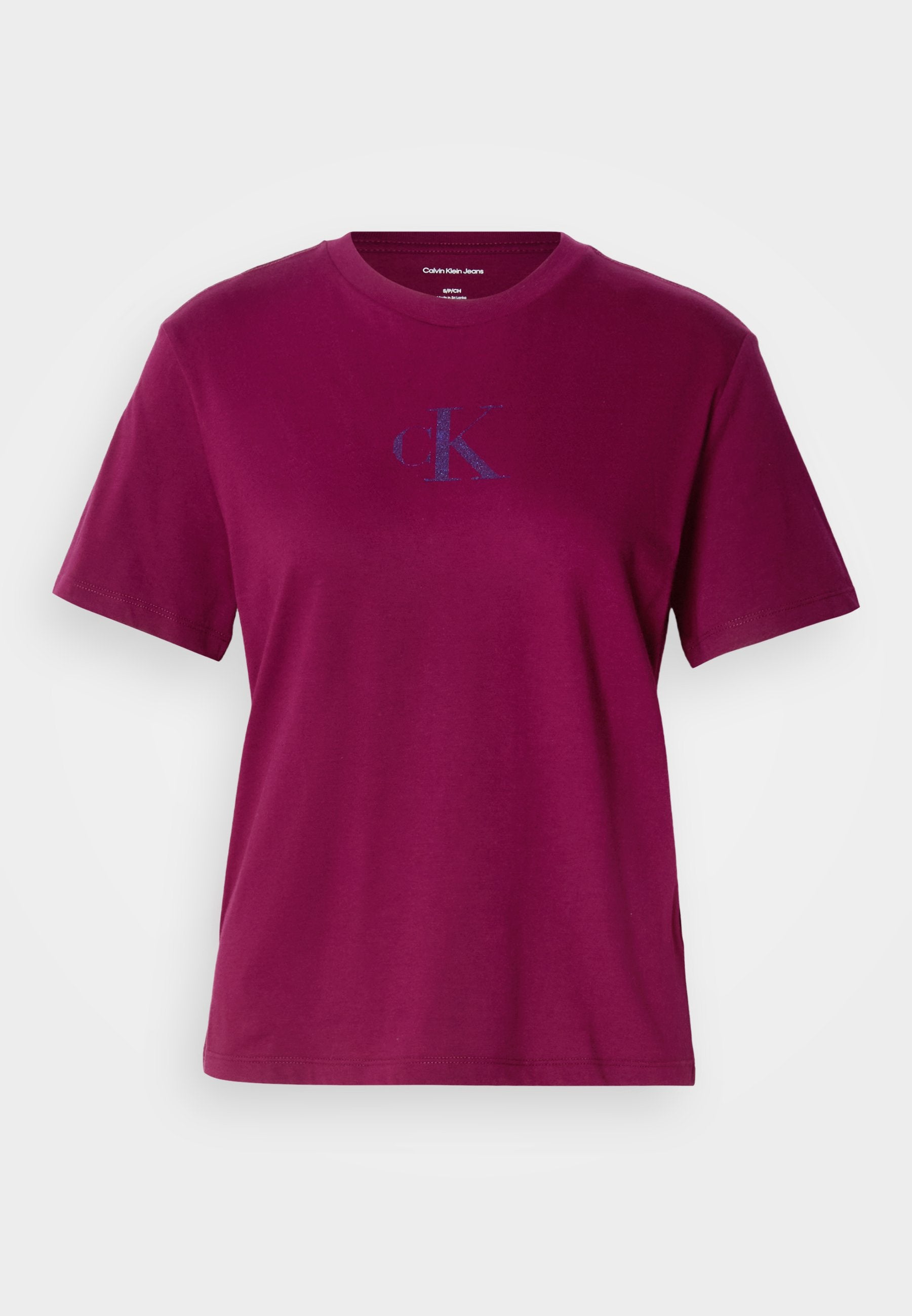CLASSIC FOIL TEE - Print T-shirt - berry glaze