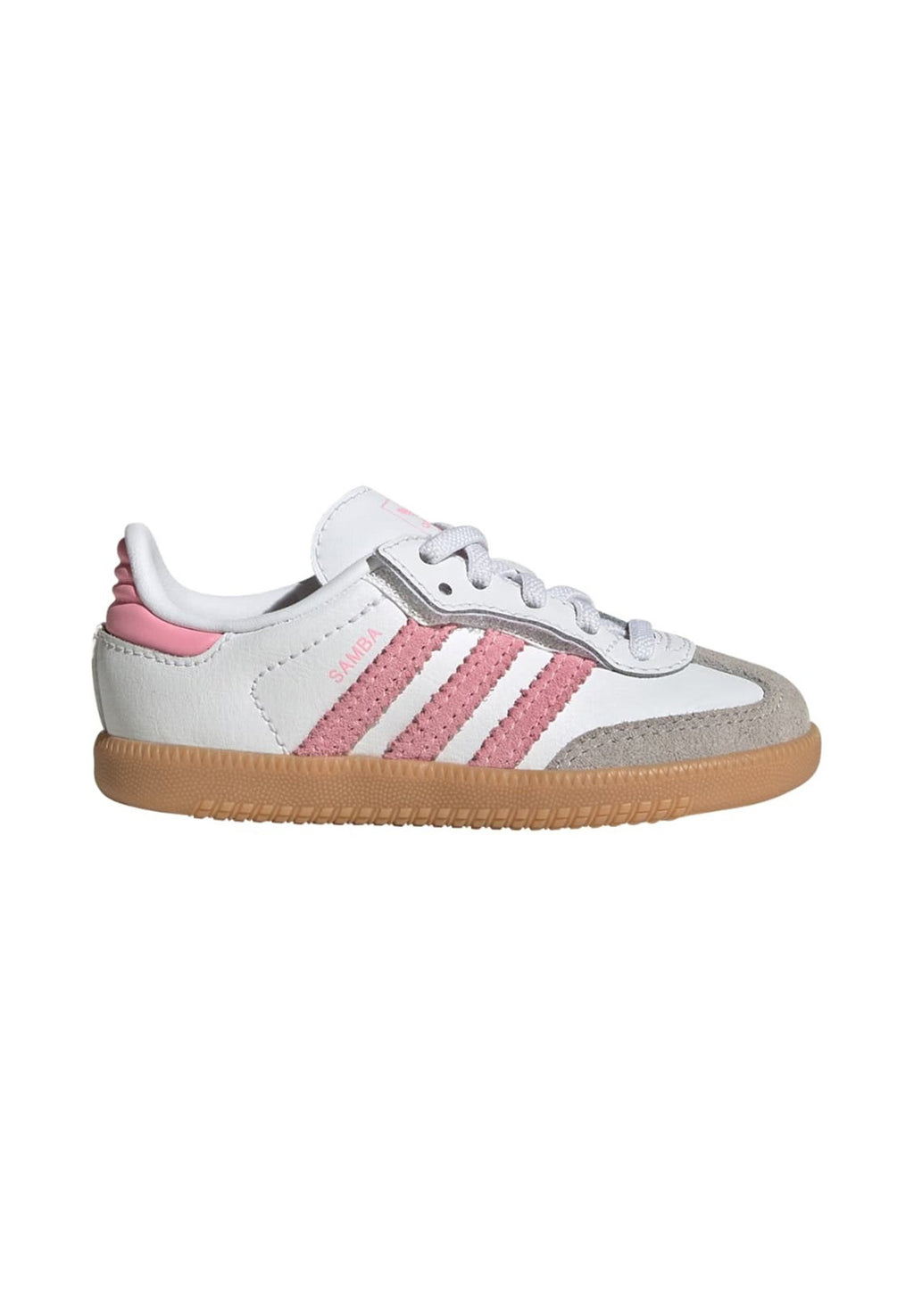 SAMBA OG UNISEX - Baby shoes - ftwr white/light pink/gum