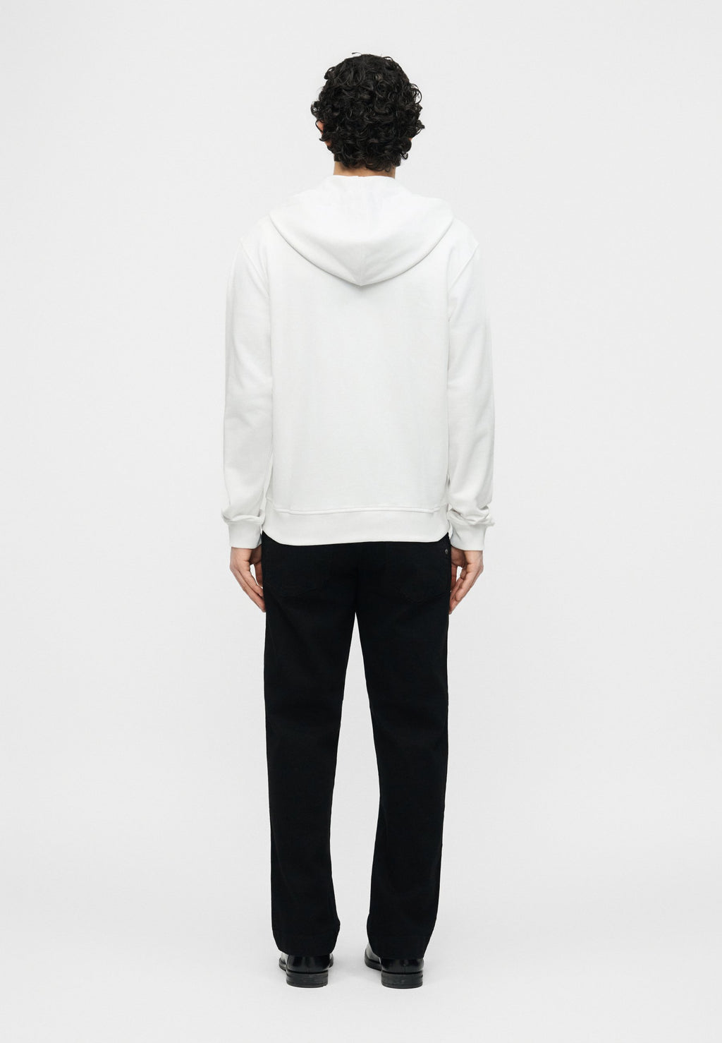 ZIP PATCH EMBLEM - Zip-up sweatshirt - white/gold-coloured