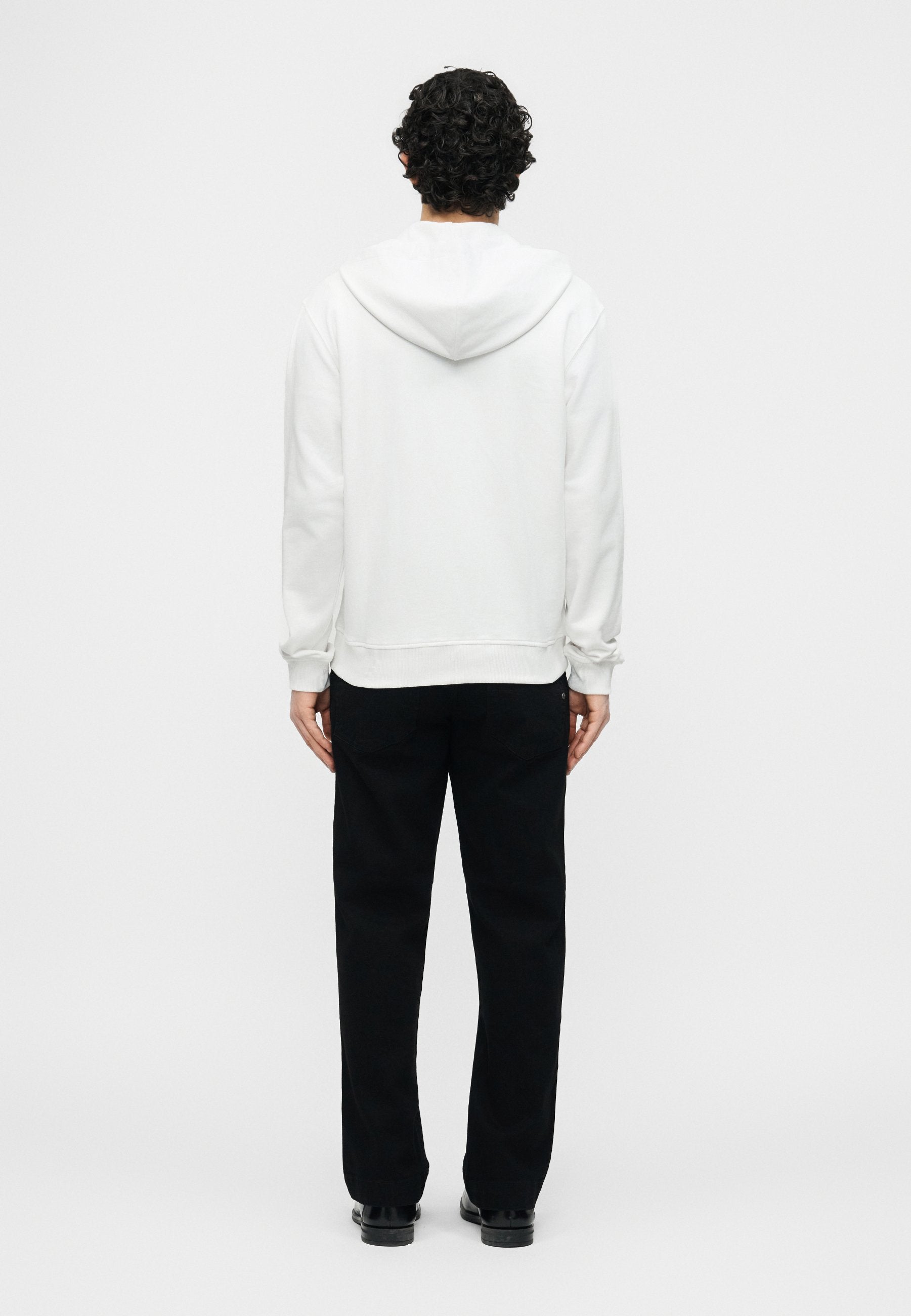 ZIP PATCH EMBLEM - Zip-up sweatshirt - white/gold-coloured