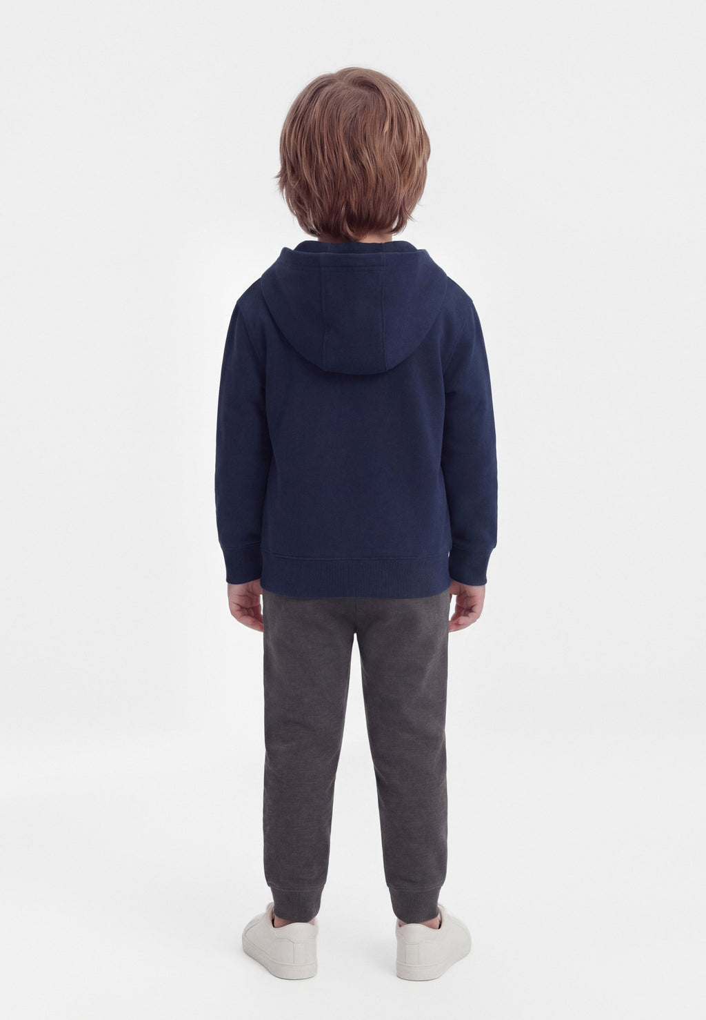 SWEAT À CAPUCHE ZIPPÉ À LOGO DÉCONTRACTÉ BABYGAP - Sweat zippé - marine tapisserie