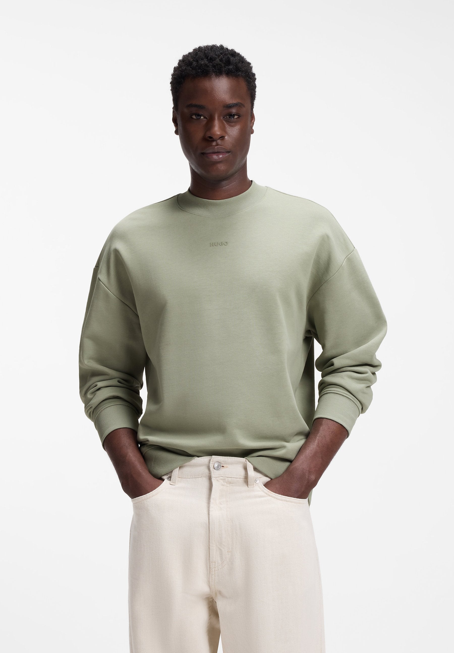 DAPO CREW - Sweatshirt - light/pastel green