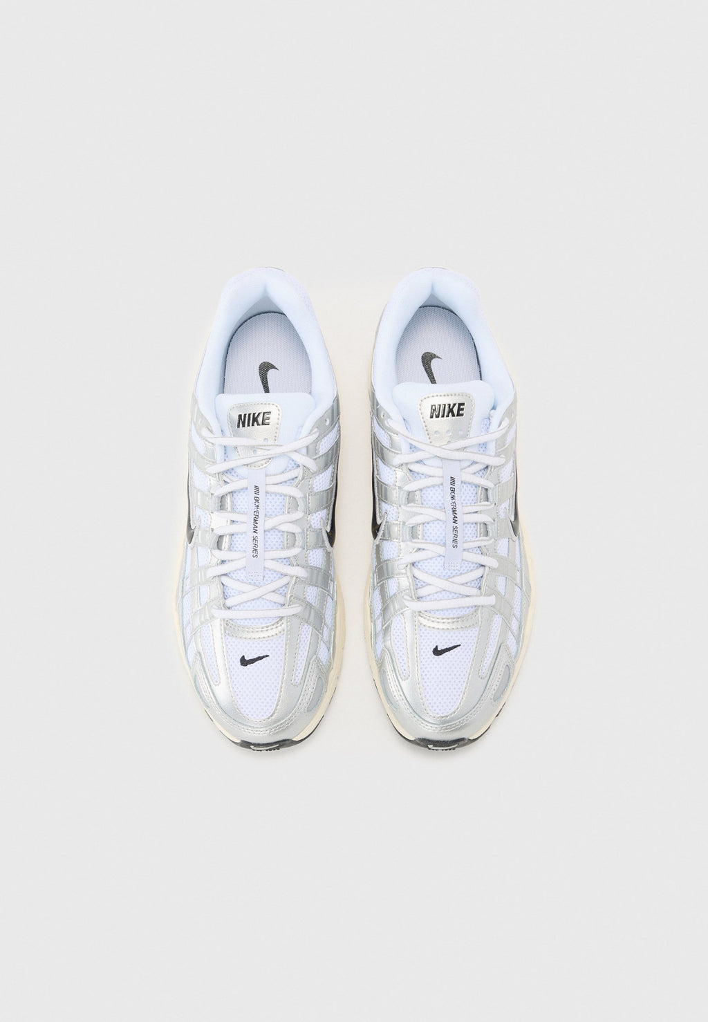 P 6000 UNISEX - Trainers - silver-coloured/metallic grey/black