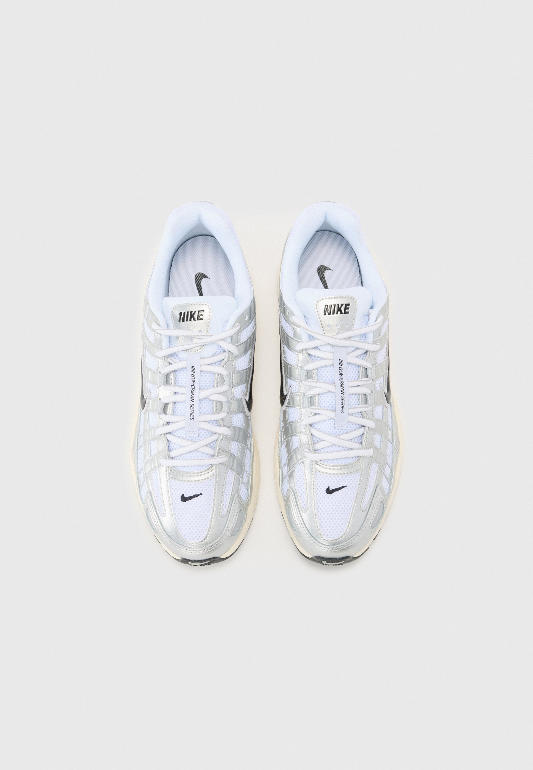 P 6000 UNISEX - Trainers - silver-coloured/metallic grey/black