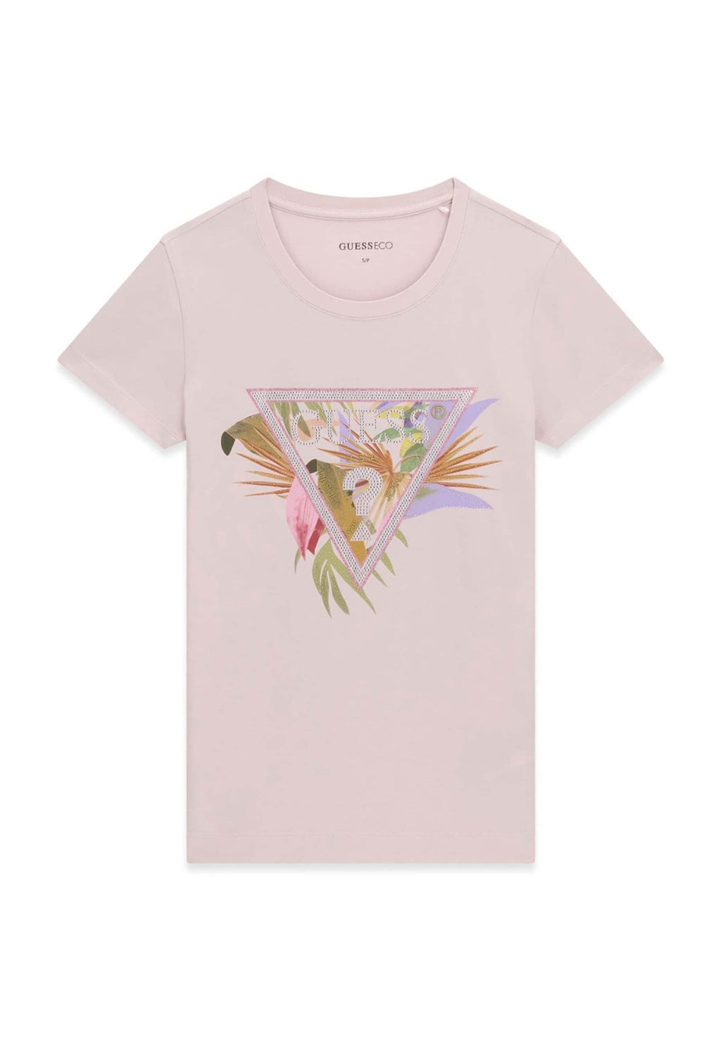 SS CN PALM TRIANGLE TEE - Print T-shirt - lila