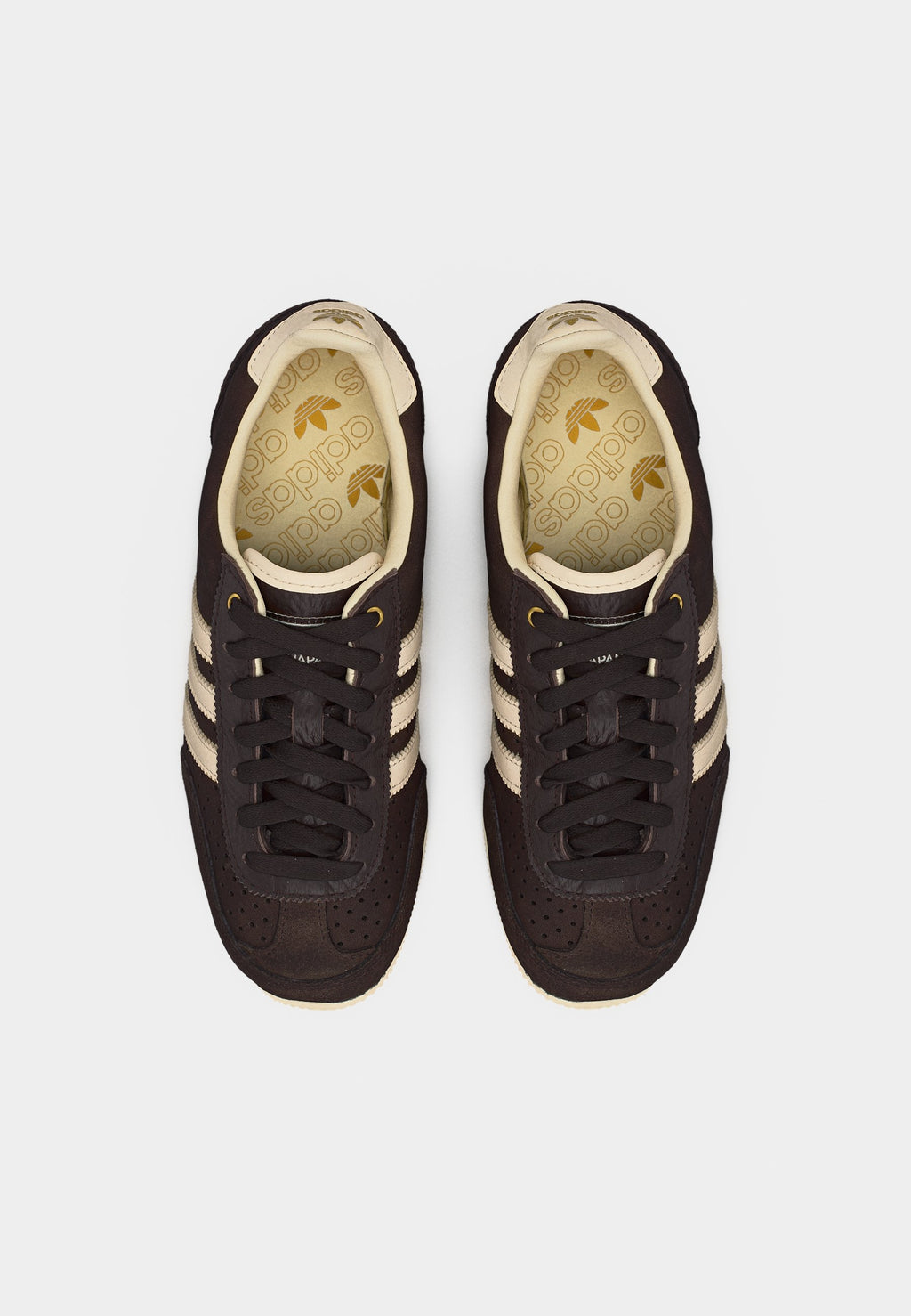 JAPAN - Trainers - aurora coffee/cream white/gold-coloured metallic