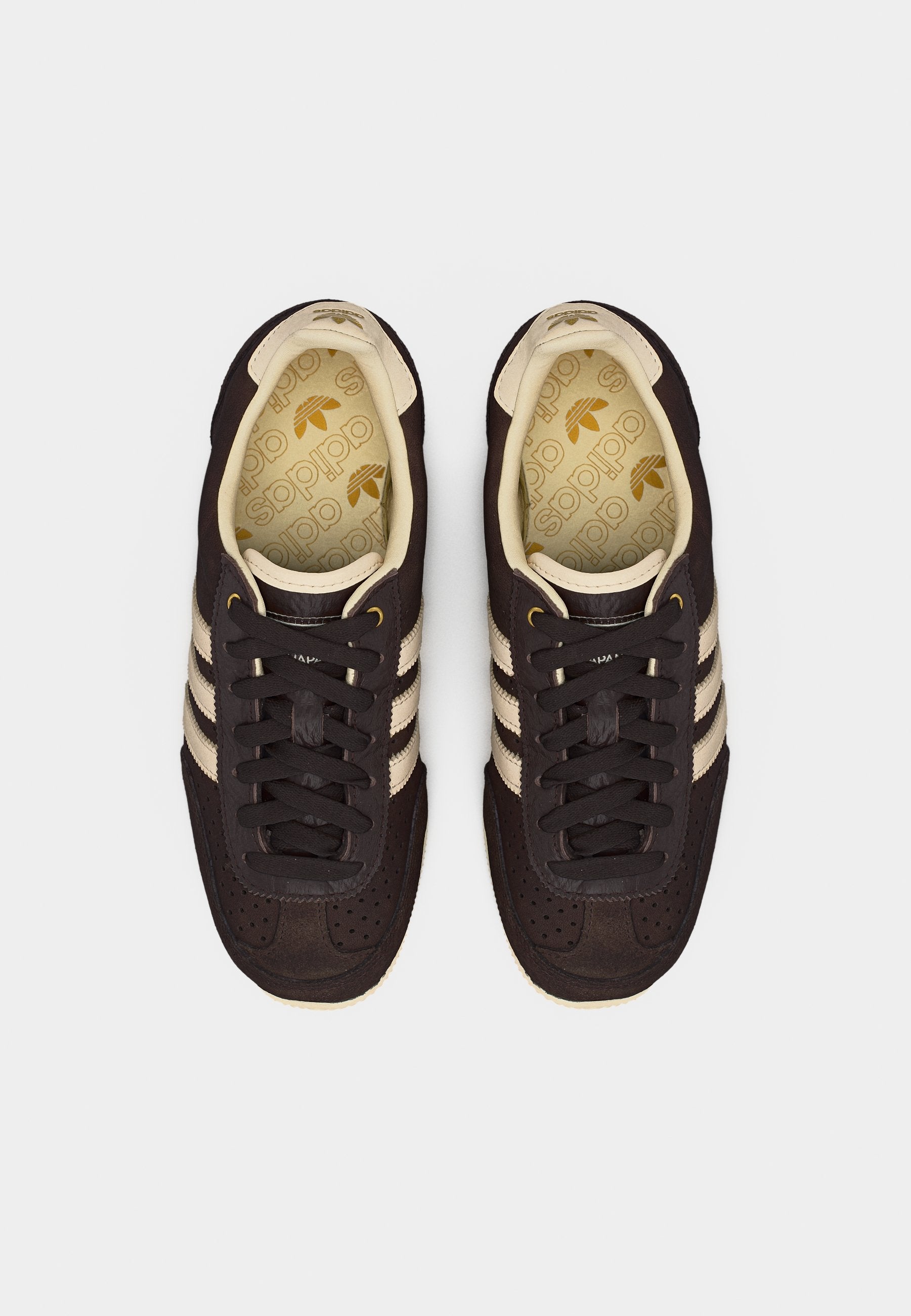 JAPAN - Trainers - aurora coffee/cream white/gold-coloured metallic
