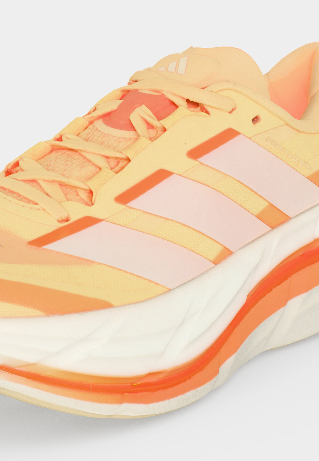 ADISTAR BYD 2 - Road running shoes - acid orange/chalk white/beam orange
