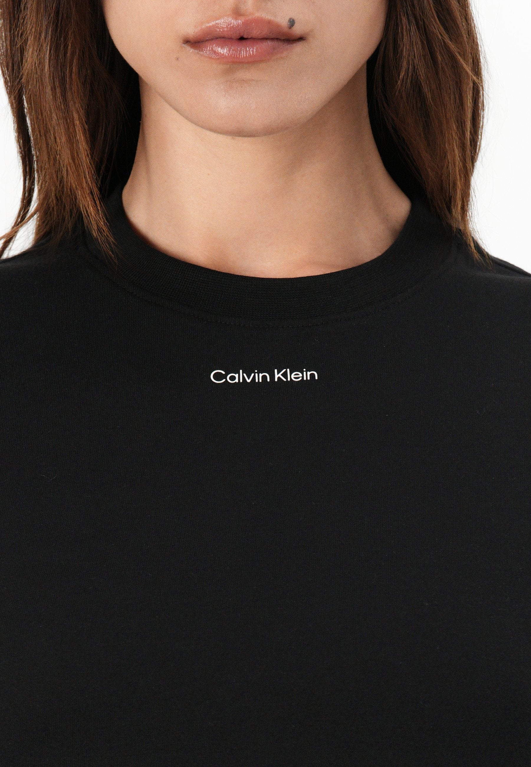 CLASSIC LOGO TEE - Basic T-shirt - black