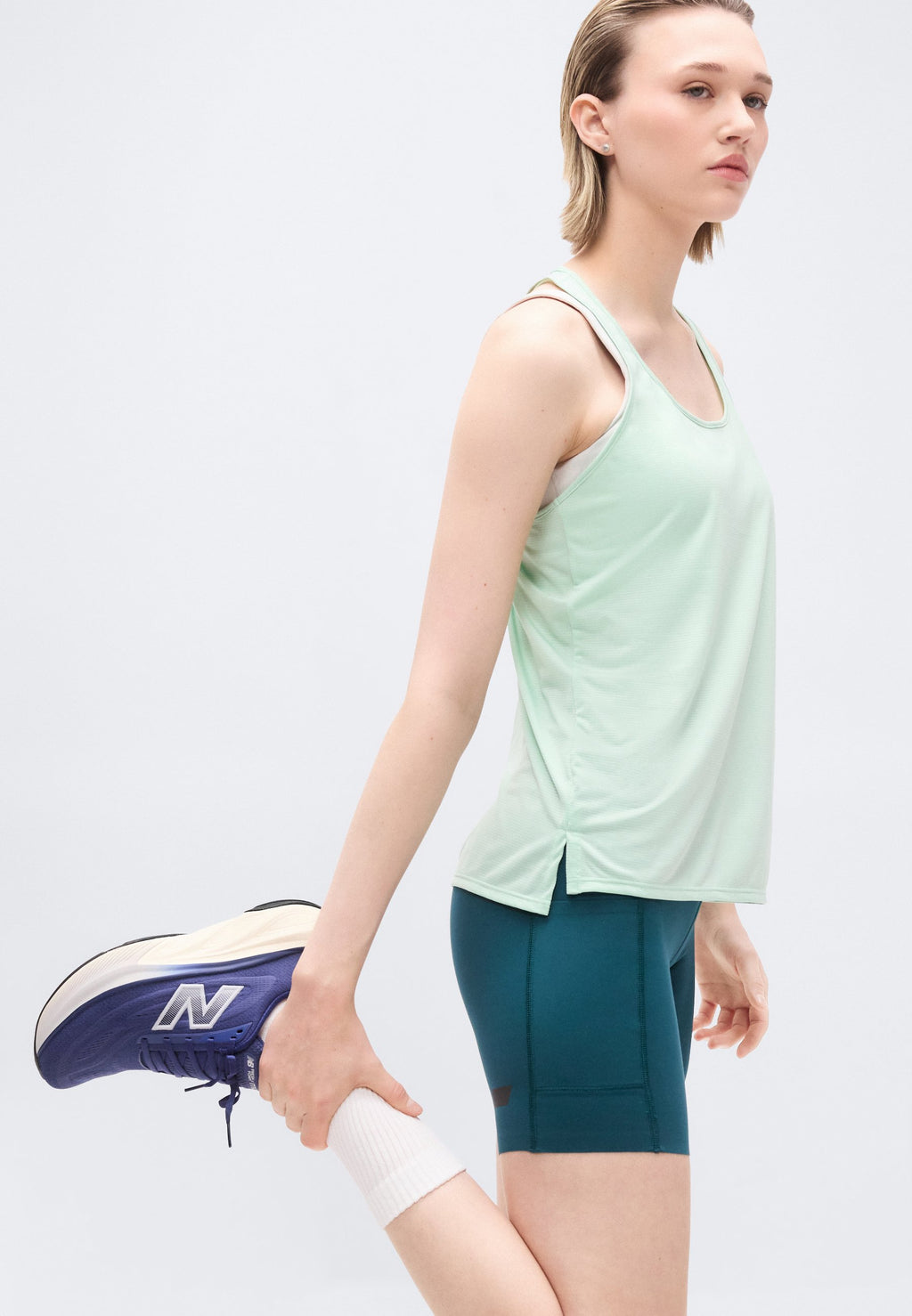 SPORT ESSENTIALS TANK - Top - cosmic jade