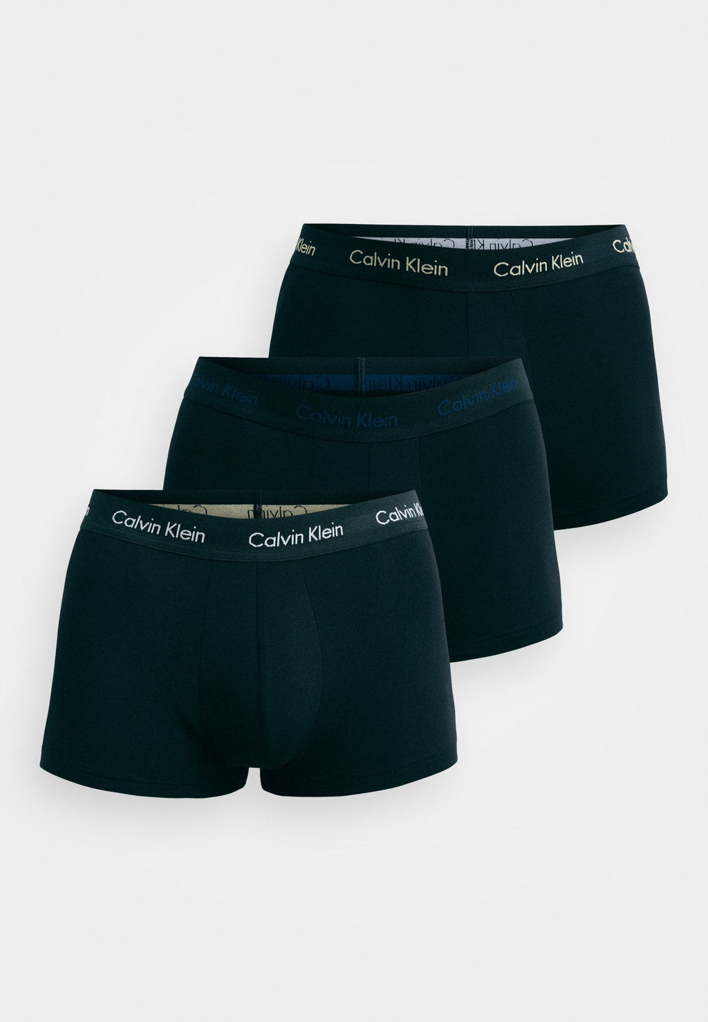 LOT DE 3 - Caleçons - noir/blanc/bleu chiné