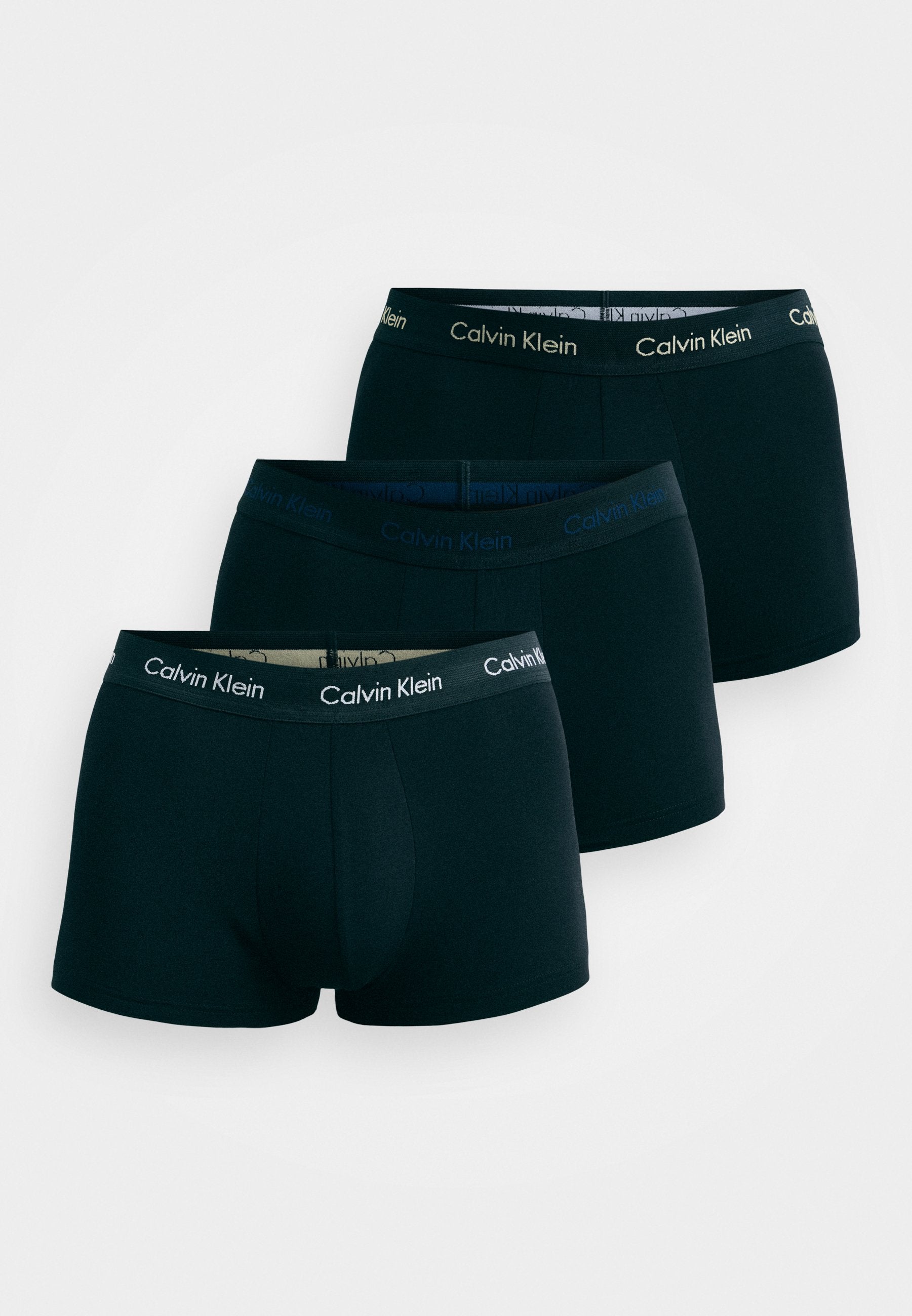 LOT DE 3 - Caleçons - noir/blanc/bleu chiné